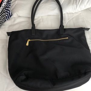 Black nylon bag